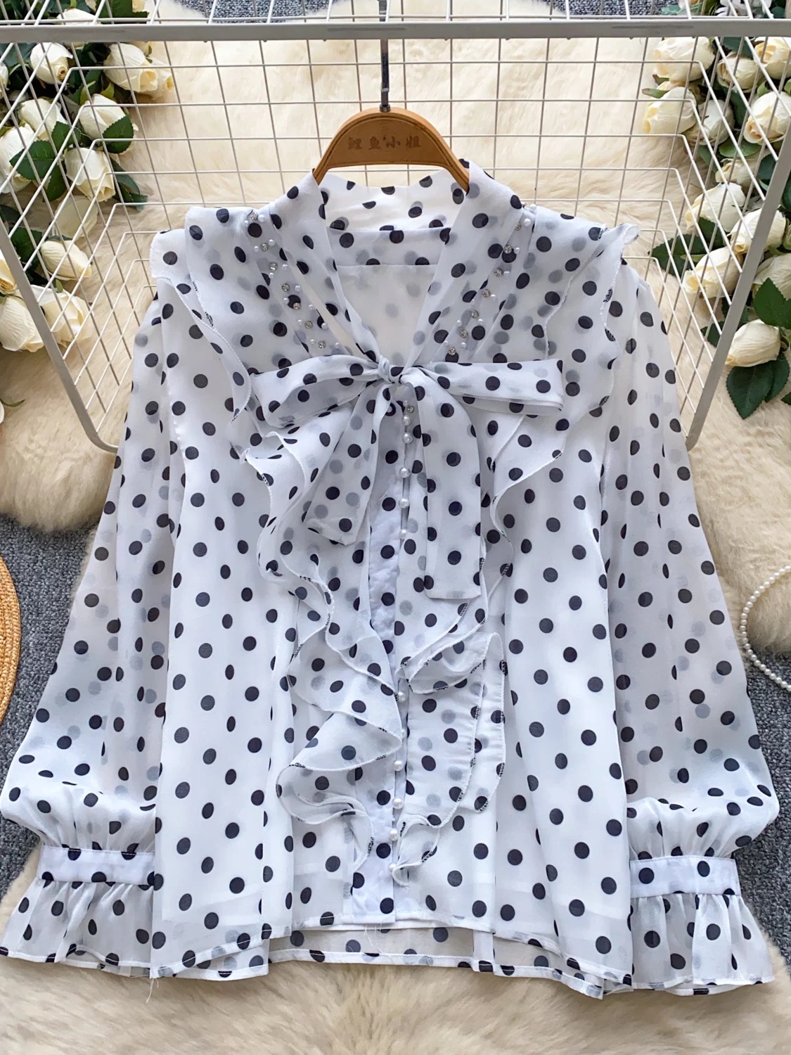 More sunshine polka blouse BE416 images